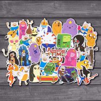 29Pcs/Lot American Cartoon Drama Adventure Time BMO Sticker for Kids Toy Luggage Skateboard Phone On Laptop Wall Guitar Stickers