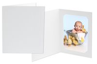 Tyndell White T-30 Photo Folders 4x6/5x7 (50 Pack)