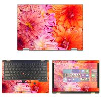 decalrus - Protective Decal Flower Skin Sticker for Lenovo ThinkPad Yoga L380 (13.3" Screen) case Cover wrap LEthnkpadYoga_L380-142