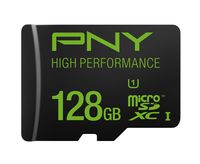 PNY 128GB High Speed MicroSDXC Memory Card (P-SDUX128U160G-GE)