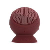 Speaqua Sound Company - 100% Functionally Waterproof Bluetooth Speaker - Barnacle Original Series - Urchin Red