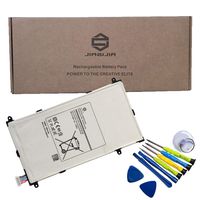 JIAZIJIA T4800E Tablet Battery Replacement for Samsung Galaxy Tab Pro 8.4 inch SM-T320 SM-T321 SM-T325 Series Tablet with Tools Kit T4800U T4800C T4800K White 3.8V 18.24Wh 4800mAh