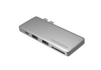 LandingZone USB Type-C Hub for New MacBook Pro Models A1706/A1707/A1708/A1989/A1990 Released 2016 to 2018 (Space Grey)