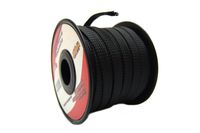 BLACK 3/8 100FT BRAIDED EXPANDABLE FLEX SLEEVE WIRING HARNESS LOOM WIRE COVER