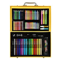 KIDDYCOLOR Deluxe Art Set for Kids 159 Piece with DIY Suitcase,Colored Pencils Crayons,Painting