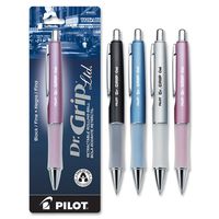 Pilot Dr. Grip Limited Retractable Rolling Ball Gel Pen, Fine Point,  Assorted Barrel , Black Ink (36274) - single pen