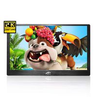 Portable Monitor 13.3 inch 2k Resolution IPS Display 2560x1440 with Dual HDMI Interface, USB Powered Built-in Speakers for PS2 PS3 PS4 Xbox One Xbox360 Raspberry pi Computer,Kenowa