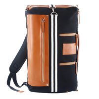 Saint Maniero Men Backpack Women Backpack Laptop Bag School Bag[Black]