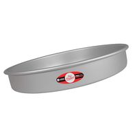 Fat Daddio's PRD-152 Round Cake Pan, 15 x 2 Inch, Silver