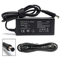 65W AC Adapter Laptop Charger for HP G72 G71 G70 G62 G61 G60 G56 G50 G42 Notebook Charger g60-235dx g60-535dx g61-511wm g62-339wm g62-367dx g62-435dx g62-355dx g70-460us g71-340us PC Power Supply Cord