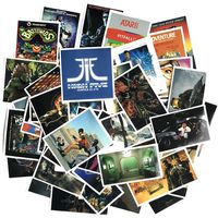 60pcs Pack Ready Player One Laptop Stickers Waterproof Skateboard Pad MacBook Car Snowboard Bicycle Luggage Decal