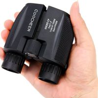 COOCHEER 10x25 Folding Binoculars High Powered Witht Vision Clear Bird Watching Great for Outdoor Sports Games and Concerts