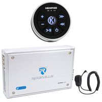 Memphis Audio MXABTRX Bluetooth Controller w/AUX/USB+4-Channel ATV/UTV Amplifier