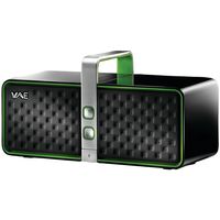 Hercules Portable Bluetooth Speaker - Retail Packaging - Black/Green