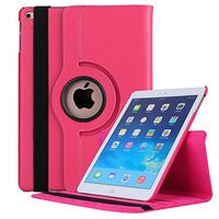 Jennyfly iPad Pro 10.5 360 Degree Rotating Protective Cover,Multiple Viewing Angles,Slim Lightweight Stand Case for iPad Pro 10.5 - Rose Pink