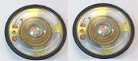 CES 2.25" Round Poly Cone Speaker Weather Resistant .5 OZ Magnet .5WATT @ 8 OHMS (Pair)