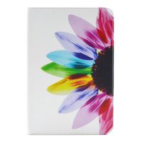 IKASEFU Cute Elephant Cat Lion Eye Starry Sky Flower Tree Sun Flower Deisgn Case with Stand for Ipad Mini 4-Sunflower