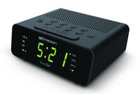 Emerson CKS1800 SmartSet Alarm Clock Radio with AM/FM Radio, Dimmer, Sleep Timer and .9" LED Display, CKS1800