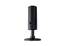 Razer Seiren X USB Streaming Microphone: Professional Grade - Built-In Shock Mount - Supercardiod Pick-Up Pattern - Anodized Aluminum - Matte Black