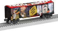 Lionel Trains - Looney Tunes Rabbit Season MUSA Boxcar, O Gauge