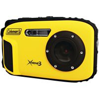 Coleman C9WP-Y Xtreme3 20 MP Waterproof Digital Camera with Full 1080p HD Video (Yellow)