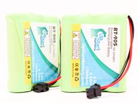2 Pack - Replacement for Sony SPP-A968 Battery - Compatible with Sony Cordless Phone Battery (1200mAh 3.6V NI-MH)