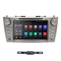 Android 9.0 Quad Core Car DVD Player for Toyota Camry 2007-2011 Aurion 2006-2011 8 Inch Screen GPS Navi BT Radio RDS DTV USB Android/iPhone Mirrorlink SWC Rearview Camera USA Map