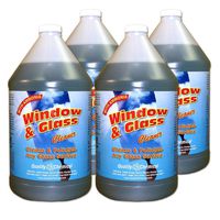 Window & Glass Cleaner with Ammonia-4 gallon case