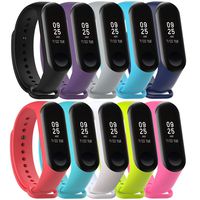 for Xiaomi Mi Band 3/Xiaomi 4 Band Replacement Bands for Xiaomi Mi Band 3/4 Smart Bracelet(Not for Xiao Mi Band 2S)