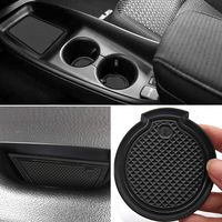 Auovo Anti dust Mats for 2016-2019 Toyota Prius Interior Accessories Custom Fit Door Pocket Liners Cup holder Pads Console Mats(16pcs/set,black)