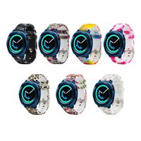 Tkasing for Sumsung Gear Sport Band/Gear S2 Classic Bands/Huawei Watch 2 /Garmin Vivoactive 3-20mm Silicone Watch Band Replacement Strap Fitness Wristband for Samsung Gear Sport Women Men (Pack-7)