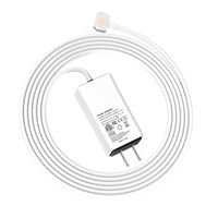 Wakeach 45W Mini Charger for MacBook Air 11 inch 13 inch (Mid 2012 to Early 2015), Replacement Charger for Magsafe 2 Power Adapter T Tip Connector, Portable Travel MacBook Power Battery Supply