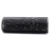 AUTOT 40"x13" Car Grill Mesh 20x10mm Aluminum Alloy Grille Mesh Sheet Rhombic Type Black