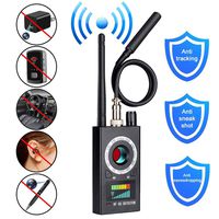 Anti Spy Camera Detector Wireless RF Bug Detector Signal for Hidden Camer Lens GSM Listening Device Finder Radar Radio Scanner Wireless Signal Alarm (RF Detector)