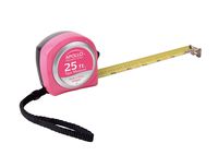 Apollo Tools Tape Measure, 25', Pink DT5002P