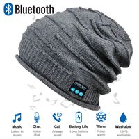 Upgraded Wireless Bluetooth Beanie Hat with Headphones V5.0, Unique Christmas Tech Gifts for Teen Boys/Girls/Boyfriend/Him/Husband/Men/Dad/Women/ Stocking Stuffers/Built-in HD Stereo Speakers & Mic
