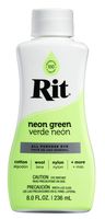 Rit 88210 Purpose Liquid Dye, 8 oz, Neon Green
