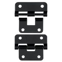 Reliable Hardware Company RH-1225BK-2-A Black Take-Apart/Lift Off Hinge - Set of 2