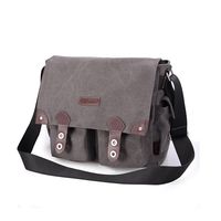Douguyan Unisex Messenger Bag Fashionable and Best Style Backpack for Men and Women Grey 43608