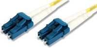 Lynn Electronics LCLCDUPSM-20M LC-LC 9/125 Duplex Single-Mode Fiber Optic Patch Cable, 20-Meter, Yellow