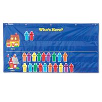 Learning Resources Helping Hands Pocket Chart, Classroom Organization, Teacher Accessories, 30 Cards, Ages 5+