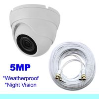 Samsung Wisenet Compatible 5MP Dome Security Camera f/SDH-B84045BF, SDH-C85105BF