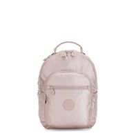 Kipling Seoul Small 11" Laptop Metallic Backpack Metallic Rose