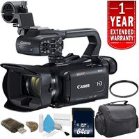 Canon XA11 Compact Full HD ENG Camcorder #2218C002 + 64GB Memory Card + 58mm UV Filter + Carrying Case + Deluxe Cleaning Kit Bundle