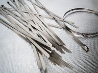 12" Stainless Locking Ties 20-Pack Cable Zip (300mm Long 8mm Wide)