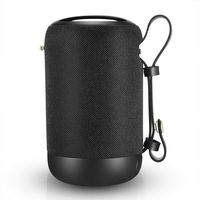 Bluetooth Speakers 5.0, 20W Portable Speaker with Deep Bass, IPX56 Waterproof, Dual Drivers, Built in Mic, TF/AUX/USB, Auto Off, Perfect Speakers Bluetooth Wireless for Phone TV Outdoor Gift(Black)