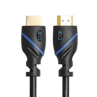 120 FT (36.5 M) High Speed HDMI Cable Male to Male with Ethernet Black (120 Feet/36.5 Meters) Built-in Signal Booster, Supports 4K 30Hz, 3D, 1080p and Audio Return CNE618586