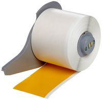 Brady High Adhesion Vinyl Label Tape (M71C-2000-595-YL) - Yellow Vinyl Film - Compatible with BMP71 Label Printer - 50' Length, 2" Width