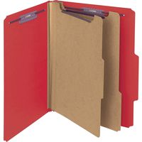 Smead Classification Folders, Red (SMD14202)