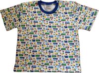 Baby Pants Adult Size Baby Shirt - Large Cars Snap Shoulder